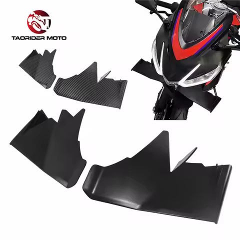 Winglet Shark Fin Aerodynamic Wing Kit Spoiler Fairing Cover For Aprilia RS457 RS 457 2024 2025