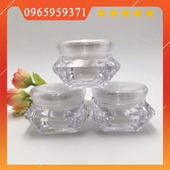 Lipstick jar, lip balm 3g, 5g, cream jar, 2-layer cosmetics