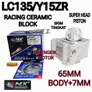 NLK BLOCK Y15 LC135 FZ150 RACING BLOCK 65MM 66MM 68MM 72MM 73MM BODY 7MM NLK PERFORMANCE