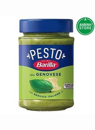 Date 04/26 Sốt Pesto xanh hiệu Barilla – lọ 190g