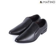 MATINO SHOES รองเท้าชายคัทชูหนังแท้ รุ่น MC/B 1165 - BLACK