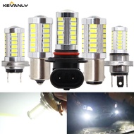 1PCS Car h4 h7 LED H8 H11 led 9005 hb3 9006 hb4 p13w H16 5630 33SMD Fog Lamp Daytime Running Light B
