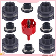 HOT Pool Tank Connector Rain Barrel Spigot Connector Kit Leak-proof Rain Barrel Fitting Kit for Garden Water Barrel Easy Install Spigot Connector Set with Plugs Durable