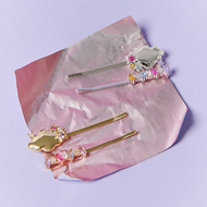 YVIS Gem Pop Brass Hairpins - YVIS x HAPPY SUNDAY
