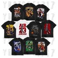 Nba - NBA T-Shirt NBA Basketball T-Shirt - Cotton Combed 24s