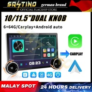 360° Pemain Android Kereta Android Player 10 & 11.5" inch (6Gb Ram+64Gb) Quad Core Car Multimedia An