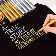 AUTHENTIC Tyno Permanent Marker Metallic Chrome Gold Silver 1.5mm 4 PCS - GN550