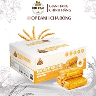 Bánh Trứng Cuộn Chà Bông Bánh Diêm Mạch của Gulu Foods - Ăn Vặt Denfood