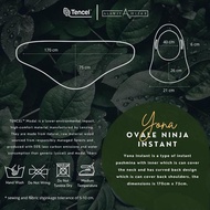 Heddosukafu- Alawiyahijab - Yona Instant Tencel & Bamboo Pashmina Oval Antibacterial (Instant Pashmi