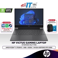 HP Victus 15-fb1013AX 15.6" FHD 144Hz Gaming Laptop (AMD Ryzen™ 5 7535HS | 8GB | 512GB SSD | GeForce RTX 2050)