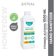 Cleanse360 Honeydew Scent Hand Sanitizer 75% Ethanol Alcohol [Liquid/Spray Refill - 1000ml / 1L / 1 Liter]