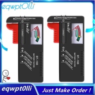^eQQ^Household Battery Tester for AA/for AAA/C/D/9V/1.5V Button Cells- 2Pcs BT-168 Battery Checker f