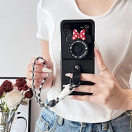 Ốp Lưng Kèm Phụ kiện Mickey & Minie Cho Samsung Z FLIP 7 / Z FLIP 6 / Z FLIP 5 / Z FLIP 4 xinh x