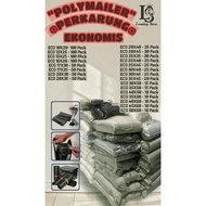HDPE Sack Polymailer, ECO 25x40 Contents 25 Packs (2500 Sheets)