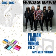 Pendrive Lagu MP3 KOLEKSI LAGU KUMPULAN WINGS ROCK KAPAK  (USB Flash Drive Lagu MP3) A083 VOL 3