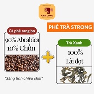 Strong Tea Coffee Combo - Weasel Abrabica Flavored Coffee and Sweet Fragrant Jasmine Tea