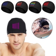 Swim Cap Professional Competition Bathing Cap Waterproof Swim Cap Long Hair Swim Cap Walls Series