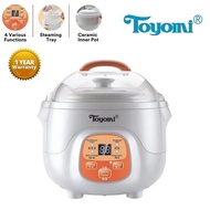 Toyomi 0.7L Mini Double Boiler Stew Cooker SC 707