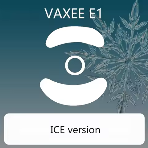 1 Set Ultraglide Mouse Skates For VAXEE E1 E1W Wireless Brake Control Speed Silencer Feet ICE Versio