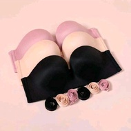 [H32] TAMIKA Bra Without Underwire Rounded Breasts Block-Shaped Meat 2.5 cm Thick Foam.