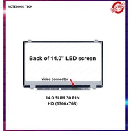 Laptop Screen 14.0" Slim UP DOWN  30Pin HD LCD LED Display N140BGA-EB3 laptop screen led070