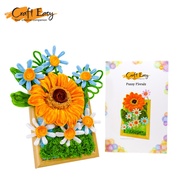 Craft Easy DIY Art Kit - Fuzzy Wire with Frame (Design A) 1 Set