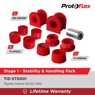 Protoflex Stage 1 Stability and Handling Pack for TOYOTA INNOVA GEN 1 AN40 GEN 2 AN140 (04-ON)