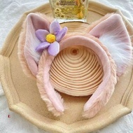 Lingna Belle Headband Face Wash Headband Children Star Dew Hairpin Ketu Ears Hair Accessories Amusem