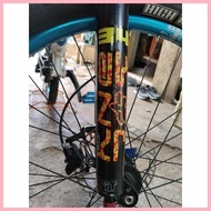 ☩ ▼ BOLANY spoof MTB Fork Decal
