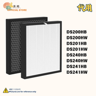 Whirlpool惠而浦空氣淨化抽濕機HEPA代用濾網濾芯 適合DS200HW DS201HW DS240HW DS241HW DS200HB DS201HB DS240HB DS241HB[B05]