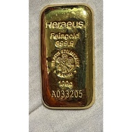 gold 100gram 999.9 黄金