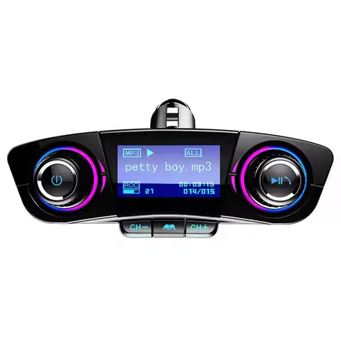 B45A-Car Player BT06 Car Bluetooth MP3 Player Multifunctional Bluetooth Multi-Language MP3 Universal
