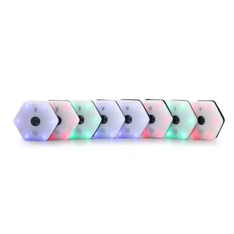 Light Sports Equipment System 8 Lights+APP for Children's Fitness Sports Entertainment High-End Vers