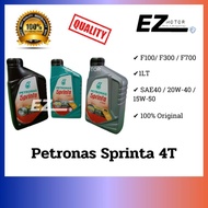 100% original Petronas 4T F100 F300 F700 1L Minyak Hitam