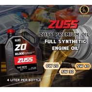 ZUSS Premium Oil Full Synthetic Engine Oil 0W20 5W30 5W40