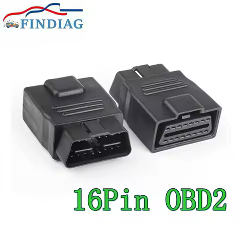 Male to Female OBD2 Extension Cord Adapter Car ELM327 OBD2 16Pin Car Tester Plug 16Pin Extension Plu