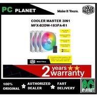 COOLER MASTER SICKLE FLOW 120 ARGB 3 IN 1 12CM Casing Fan with CONTROLLER WHITE EDITION (MFX-B2DW-18