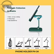 Folding Phone Holder PH-34 Tablet Portable Holder Folding Desktop PH34 Mobile Phone Stand Universal 