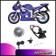 Joyfulness Ignition Switch Fuel Cap Cover Gas Seat Lock Helmet Key Set Sturdy Easy Installation for 