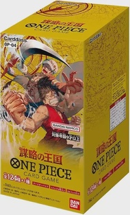 ชุดกล่องบูสเตอร์วันพีซ TCG EB03-EB04 & OP03-OP16 ฮีโร่หญิงญี่ปุ่น เอ้กเฮด พิลลาร์ส คิงดอมส์ ฟิวเจอร์