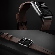 【美國NOMAD】 Apple Watch 專用皮革錶帶-摩登黑 38/40/41mm