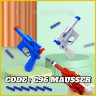 ⚽ ◭ ☈ NC STORE | Code : Mauser C96 Toys | 2PCS MAGZ / Blaster Toygun PelletGvn