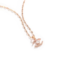 Kalung Wanita Emas Asli / Kalung Wanita Bahan Titanium / Aksesories Perhiasan Wanita Bahan Titanium