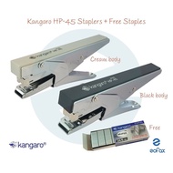 KANGARO HP-45 professional Stapler Heavy Duty Large Capacity School Supplies Office Stationary SET