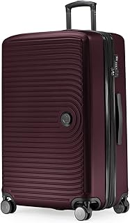 Mitte - Large Hard Shell Suitcase, TSA 4 Wheels, Check-in Luggage with 8 cm Volume Extension, 77 cm,