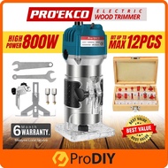 Pro'Ekco GMR11 / M1P-3703 Electric Hand Wood Trimmer Router 220V ( Standard / 6pcs / 12pcs ) Router 
