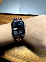 Apple Watch S6 40MM 銀鋁 Nike 系列 GPS A2291 無保固 錶面 有刮到牆壁