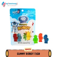 Amos Gummy 4D Robot 72gr