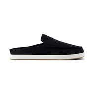 TOMS รองเท้าลำลองผู้ชาย สลิปออน รุ่น Alonso Mule Black Heritage Canvas (CE) รองเท้าลิขสิทธิ์แท้