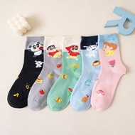 cute socks socks for women Japanese Cartoon Socks Women's Korean Style Cute Cartoon Cartoon Socks Co